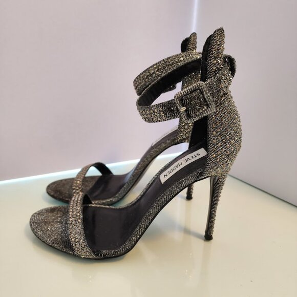 Steven Madden Rhinestone Mischa Heels Size 8 - Picture 3 of 8